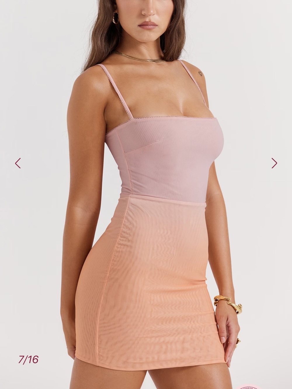 House of CB Deva Ombré Mini Dress